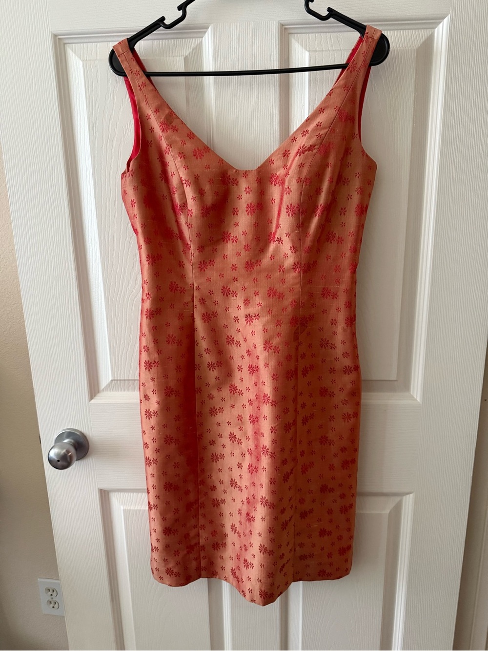 Tahari VintageSilk Brocade Dress